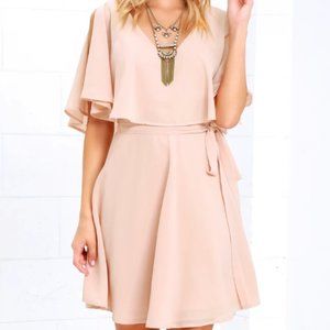 LULUS LIGHT MAUVE DRESS